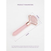 Rose Quartz Eye Massage Roller