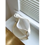 Minimalist Canvas Hobo Bag For Teen Girls