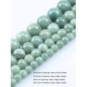 Natural Burmese Jade Beads For Jewelry Making