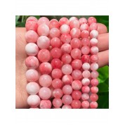 Versatile Red Persian Jade Beads For Diy Jewelry