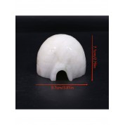 Natural Crystal White Jade Carving Bowl