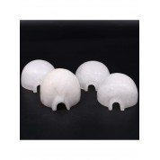 Natural Crystal White Jade Carving Bowl