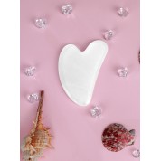 Natural White Jade Gua Sha Board For Massage