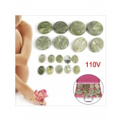 Natural Jade Heated Massage Stones Kit