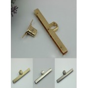 Stylish Metallic Twist Lock For Bags