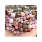 Colorful Chalcedony Beads For Diy Jewelry