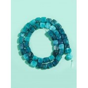 Versatile Natural Agate Cube Bead For Diy Jewelry