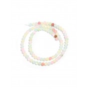 Multicolor Natural Dyed Jade Beads For Diy Jewelry