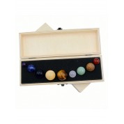 Solar System Crystal Agate Planetary Set