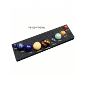 Solar System Crystal Agate Planetary Set