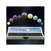 Solar System Crystal Agate Planetary Set