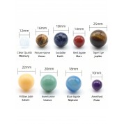 Solar System Crystal Agate Planetary Set