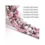 Colorful Jasper Beads For Diy Jewelry Making