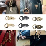 Versatile Gold Bag Buckle Loop For Diy Projects