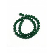 Versatile Dark Green Jade Beads For Jewelry