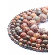 Natural Red Jade Stone Beads For Diy Jewelry