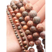 Natural Red Jade Stone Beads For Diy Jewelry