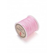 Versatile Pink Polyester Hand Knitting Thread