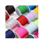 Versatile Pink Polyester Hand Knitting Thread