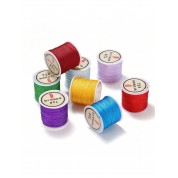 Versatile Pink Polyester Hand Knitting Thread