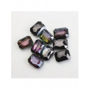 Versatile 13x18mm Electroplated Crystal Beads