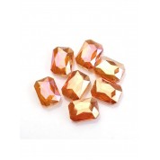 Versatile 13x18mm Electroplated Crystal Beads