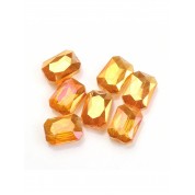 Versatile 13x18mm Electroplated Crystal Beads