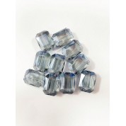 Versatile 13x18mm Electroplated Crystal Beads