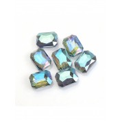 Versatile 13x18mm Electroplated Crystal Beads