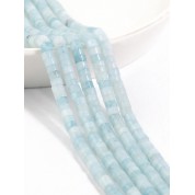 Versatile Natural Gemstone Cylinder Tube Beads