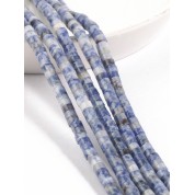 Versatile Natural Gemstone Cylinder Tube Beads