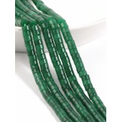 Versatile Natural Gemstone Cylinder Tube Beads