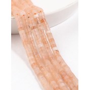 Versatile Natural Gemstone Cylinder Tube Beads