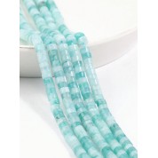 Versatile Natural Gemstone Cylinder Tube Beads