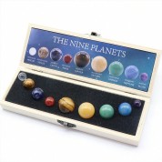 Solar System Crystal Agate Planetary Set