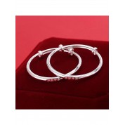 Simple 925 Sterling Silver Good Luck Bracelet