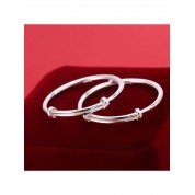 Simple 925 Sterling Silver Good Luck Bracelet