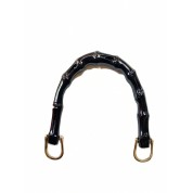 Black Acrylic Handle For Woven Bags