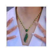 Fashionable Beauty Waist Jade Necklace