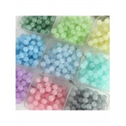 Colorful Imitation Jade Glass Beads For Diy