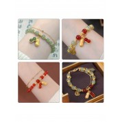 Elegant Peanuts Shaped Double Layer Bracelet