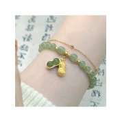 Elegant Peanuts Shaped Double Layer Bracelet