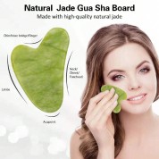 Natural Jade Gua Sha Facial Massage Tool