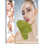 Natural Jade Gua Sha Facial Massage Tool