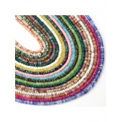 Multicolor Natural Stone Spacer Beads For Diy Jewelry