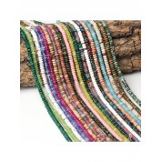 Multicolor Natural Stone Spacer Beads For Diy Jewelry