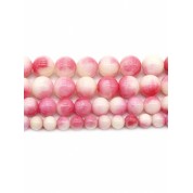 Genuine Natural Peach Jade Beads For Jewelry Making