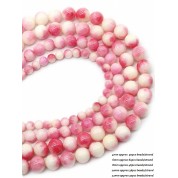 Genuine Natural Peach Jade Beads For Jewelry Making