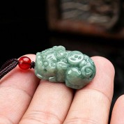 Genuine Jade Pendant For Good Luck