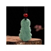 Natural Jade Guanyin Pendant Necklace